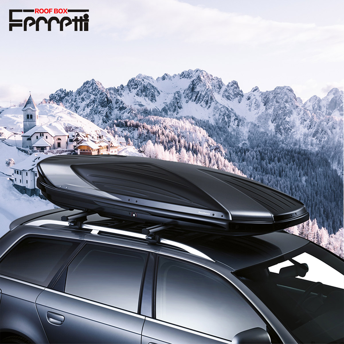 double color roof box