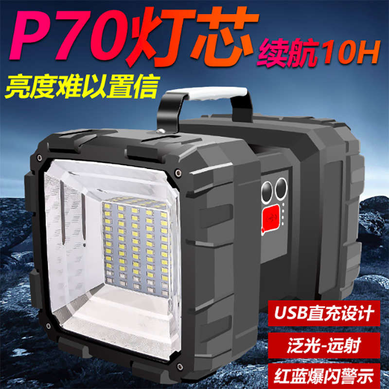 Strong flashlight/camping lamp