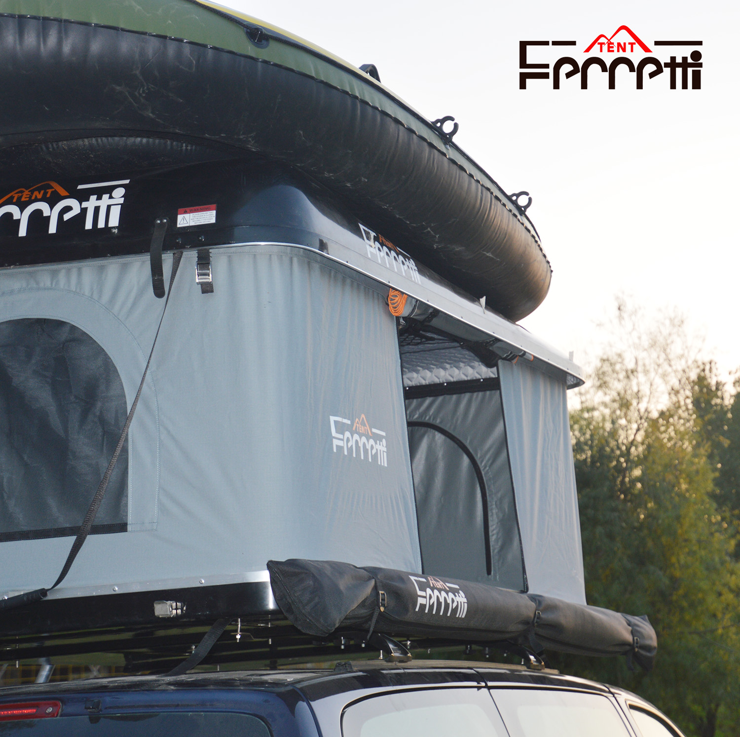 Ferretti Roof Top Tent——Owl Series(Roof Rack)