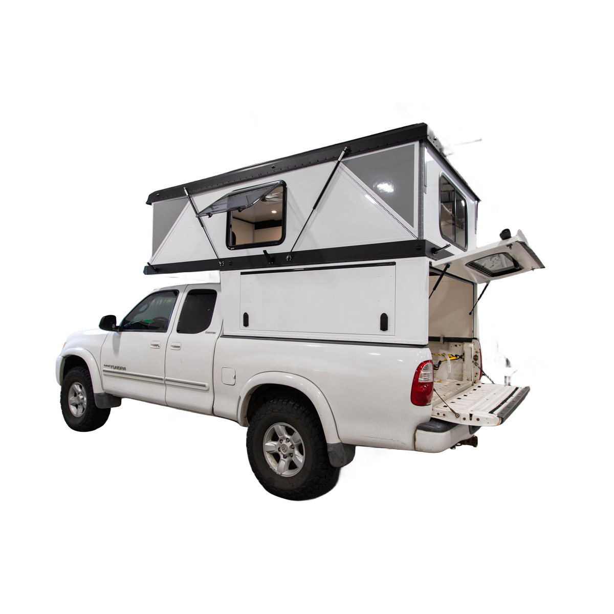 Campers Builds Hard-Sided Pop-Up Truck Campers
