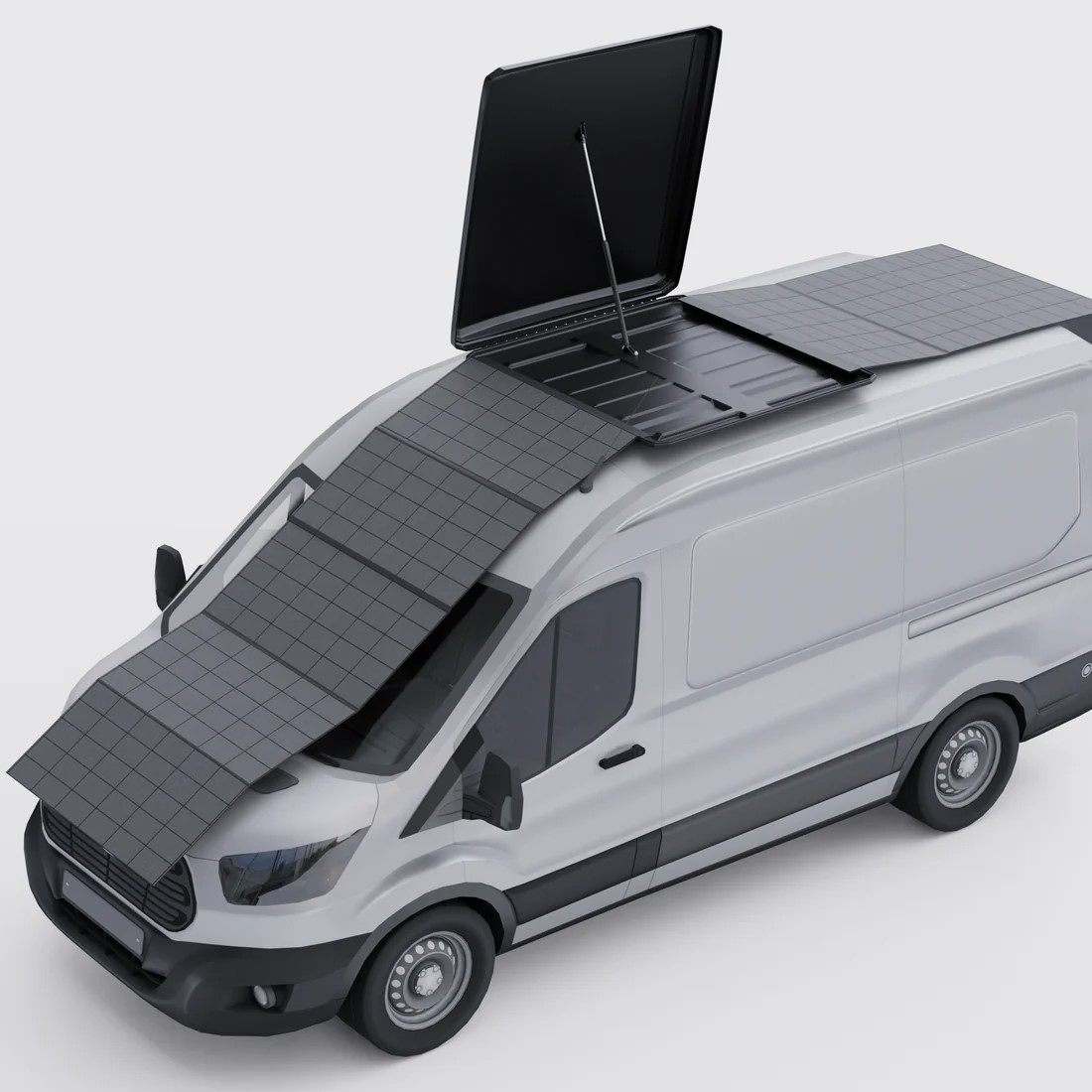 New portable solar charger enables EVs to recharge anywhere